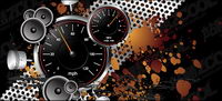 Noise theme vector material