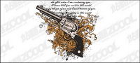 Vector pistol and tread material