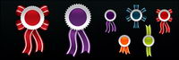 web2.0 style badge Medal
