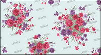 Korean fashion gorgeous patterns series -12 Rose and Butterfly