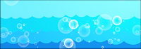 Summer Korean style background material layered psd-8
