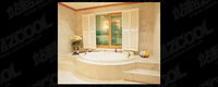 Bathrooms environmental quality picture material