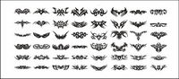 Vector material elements of the trend totem-2