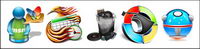 256x256 transparent png icon sets Featured -1
