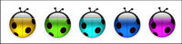 Crystal animal material series PNG