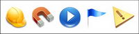 Crystal textures transparent PNG icon