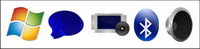 Vista style series of transparent PNG icon