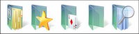 vista folder icon series transparent PNG