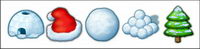 Christmas cartoon icon transparent PNG