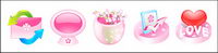 Japan lovely cherry transparent png icon