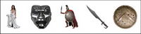 The film "300" theme of the computer icon
