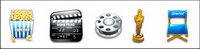 Movie themes icon transparent png
