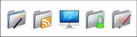 Autumn theme cats computer icon png
