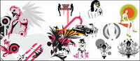 Vector sexy women