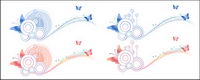 Butterfly pattern and material element vector