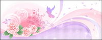 Patterns and pigeons in Pictures element vector