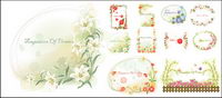 Vector lace material Series-4