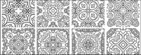 Classical pattern vector logo