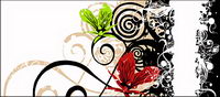 Vector material elements of the trend pattern