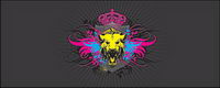 Vector material elements of the wings