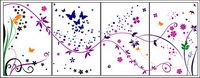 Fashion pattern vector