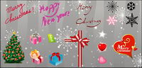 Vector series of Christmas material