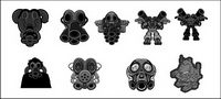 Robot vector material