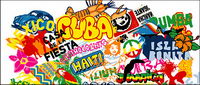 Movement and the street culture vector material-11