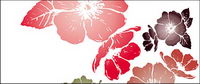 Fashion Flower element vector material