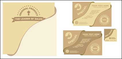 Special cards vector material