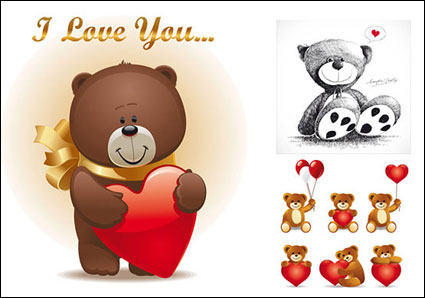 Cubs and Red Vector