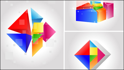Seven color changing vector material
