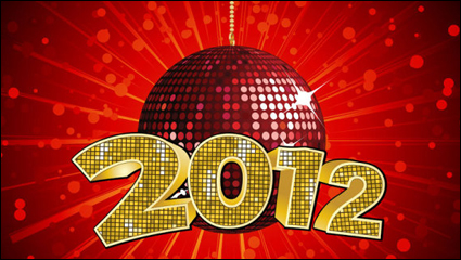 2012 Creative Fonts 04 - vector material