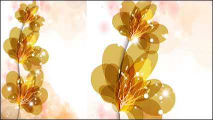 Colorful flowers 02 - vector material