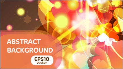 Bright trend Halo background 04 - vector material