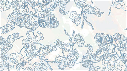 Line art pattern background 02 - vector