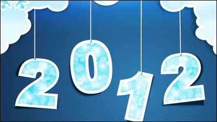 2012 Art Word 02 of - vector material