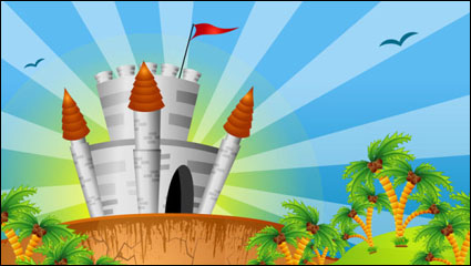 Cartoon illustrator 04 - vector material
