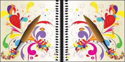 Pen, color lines