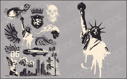 Europe and the United States nostalgic design