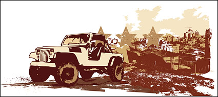 Retro style vector-2