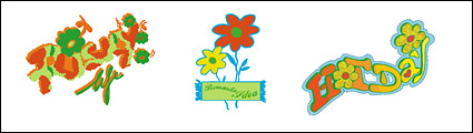 Fashion trends girls design elements-3