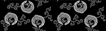 Vector traditional tiled background material-45