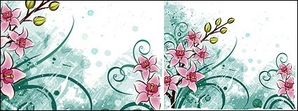 Hand-painted lily